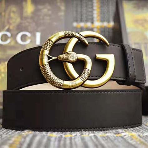 gucci gg buckle leather belt|gucci double g belt snake.